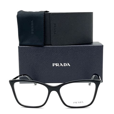 prada eyeglasses pr 22ov 1ab101 blk 54mm